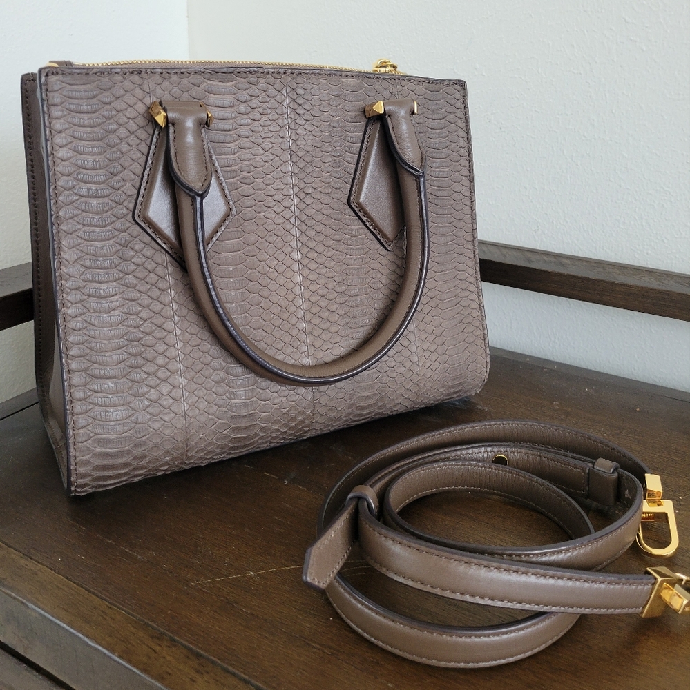Michael Kors Python satchel - Picture 8 of 8